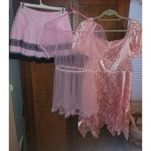 Pink kawaii clothing bundle